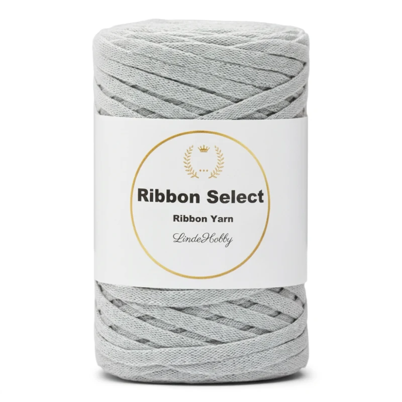LindeHobby Ribbon Select 05 Vaaleanharmaa