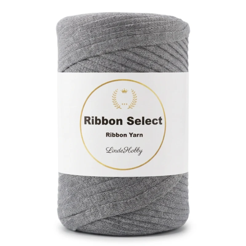 LindeHobby Ribbon Select 04 Keskiharmaa