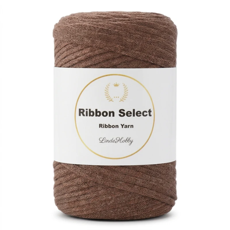 LindeHobby Ribbon Select 16 Maitokahvi