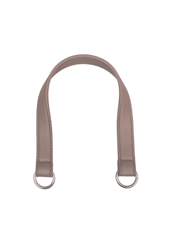 Go Handmade Laukun Kahva O-renkaalla: Beige/hopea