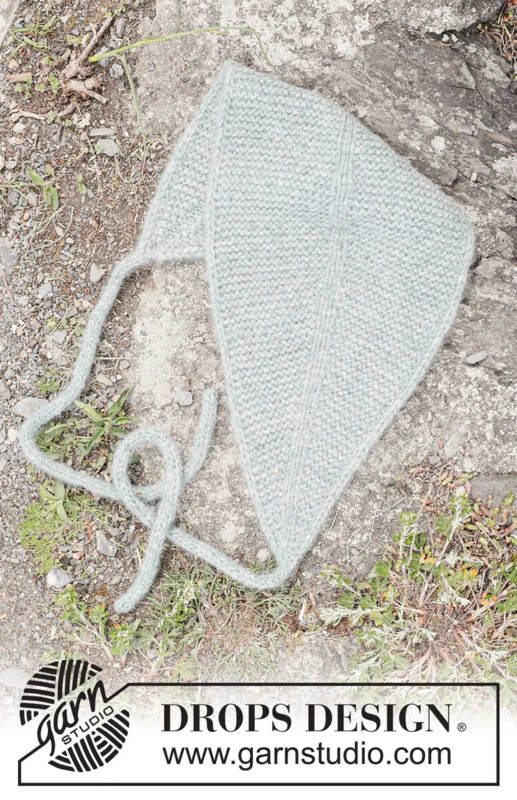 Sage Spirit Bandana – DROPS Air 30 salvianvihreä – kuva 5