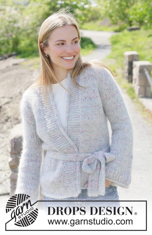 Misty Sunrise Jacket – DROPS 271-30, kuva 4