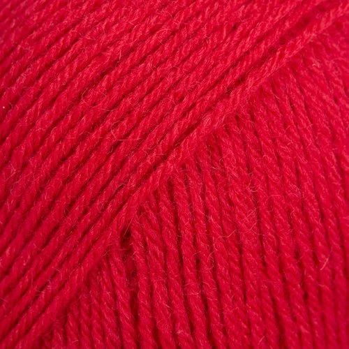 DROPS Fabel Uni Colour 106 Rød