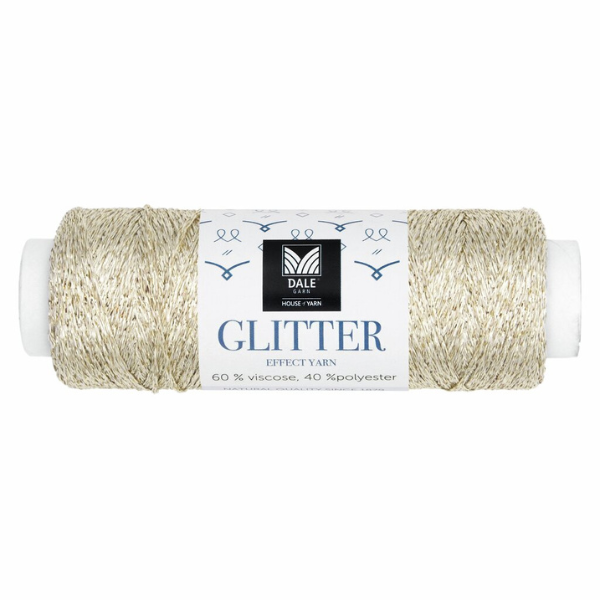 Dale Glitter Effect Yarn 201 Kulta