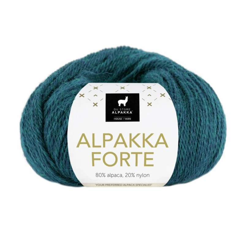 Du Store Alpakka Forte 723 Tumma bensiini