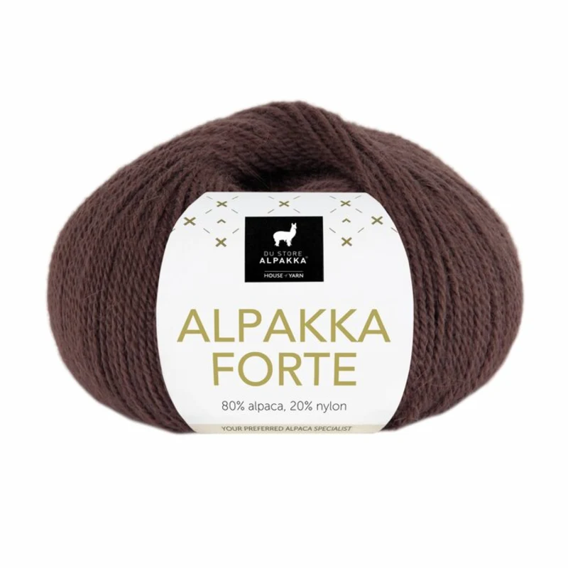 Du Store Alpakka Forte 734 Ruskea