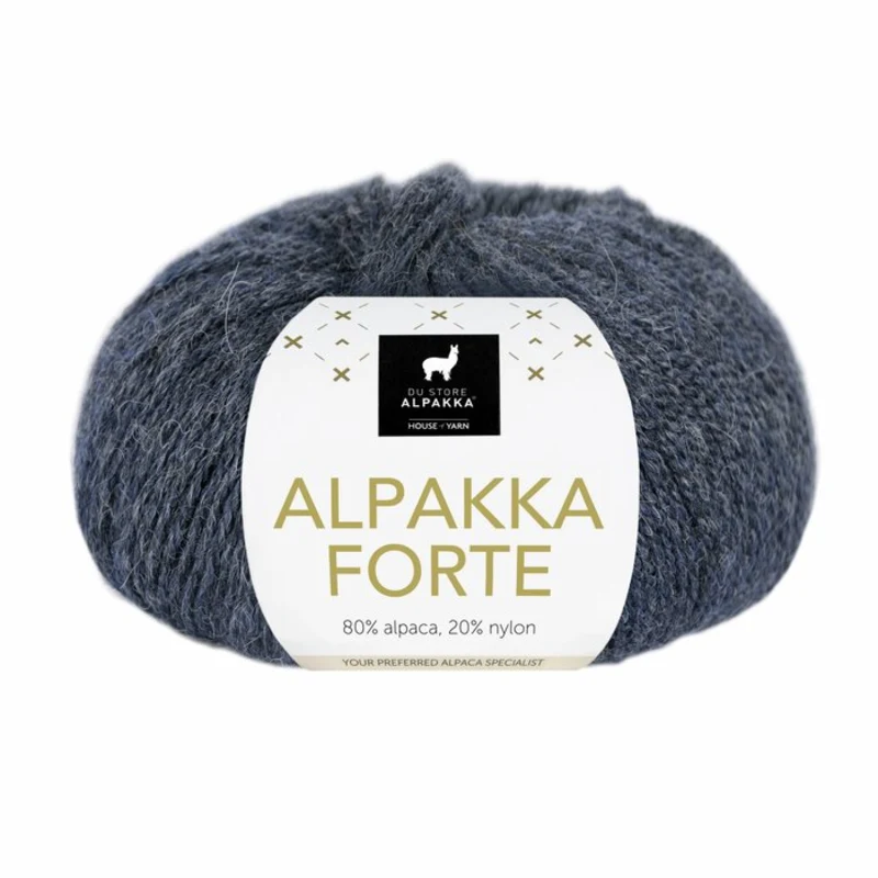 Du Store Alpakka Forte 708 Indigo kirjava