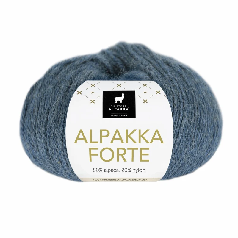 Du Store Alpakka Forte 707 Denim kirjava