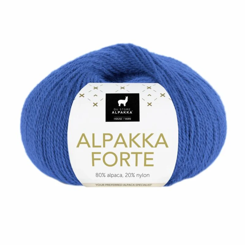 Du Store Alpakka Forte 746 Kuningas sininen