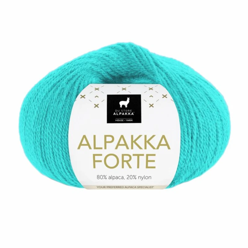 Du Store Alpakka Forte 752 Turkoosi