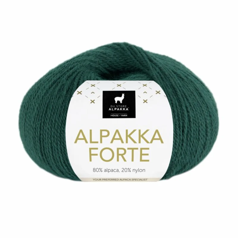 Du Store Alpakka Forte 737 Kuusenvihreä