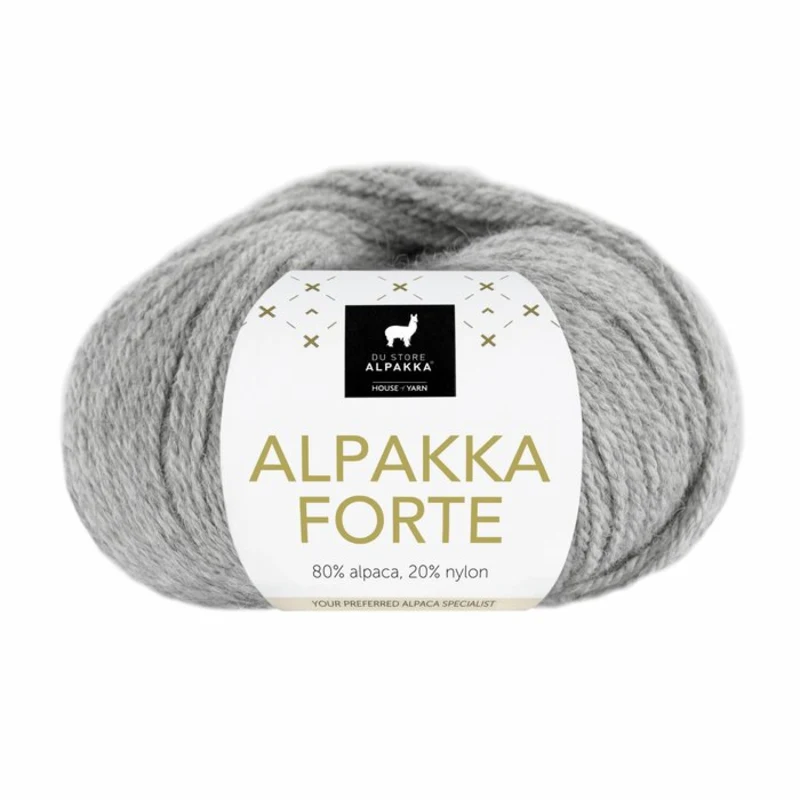 Du Store Alpakka Forte 715 Harmaa kirjava