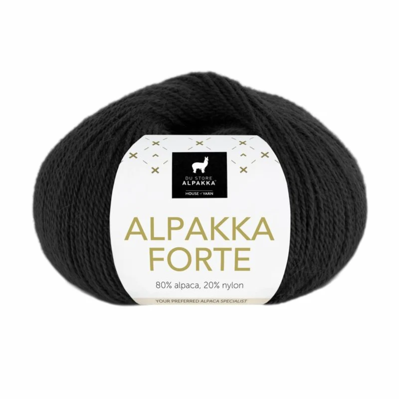 Du Store Alpakka Forte 733 Musta