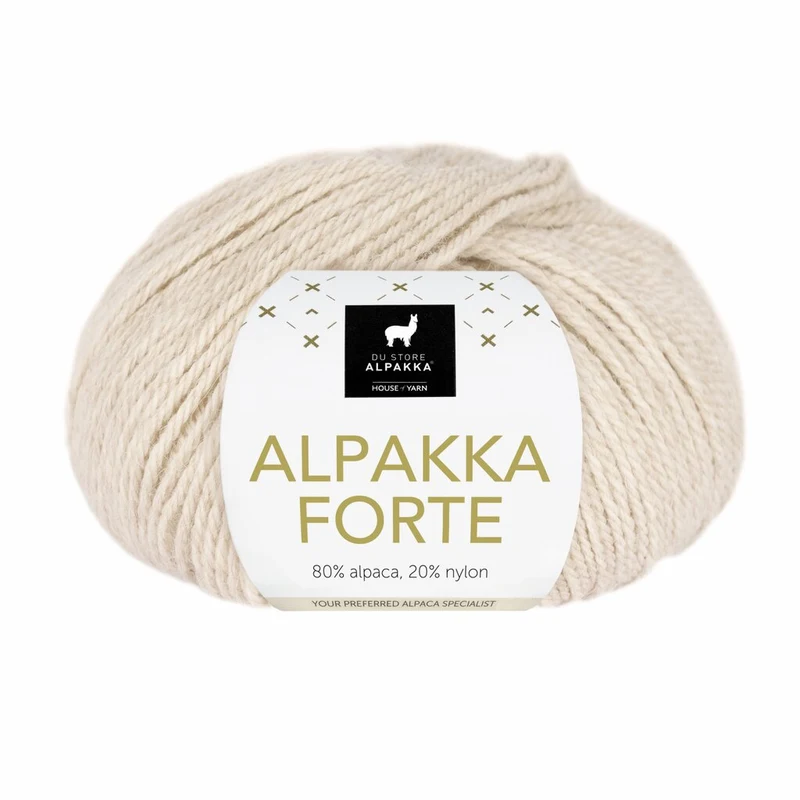 Du Store Alpakka Forte 701 Latte beige kirjava