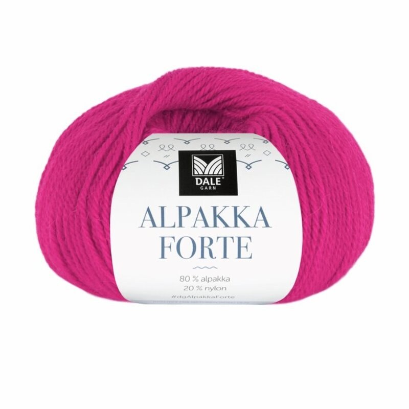 Dale Alpakka Forte 744 Pinkki