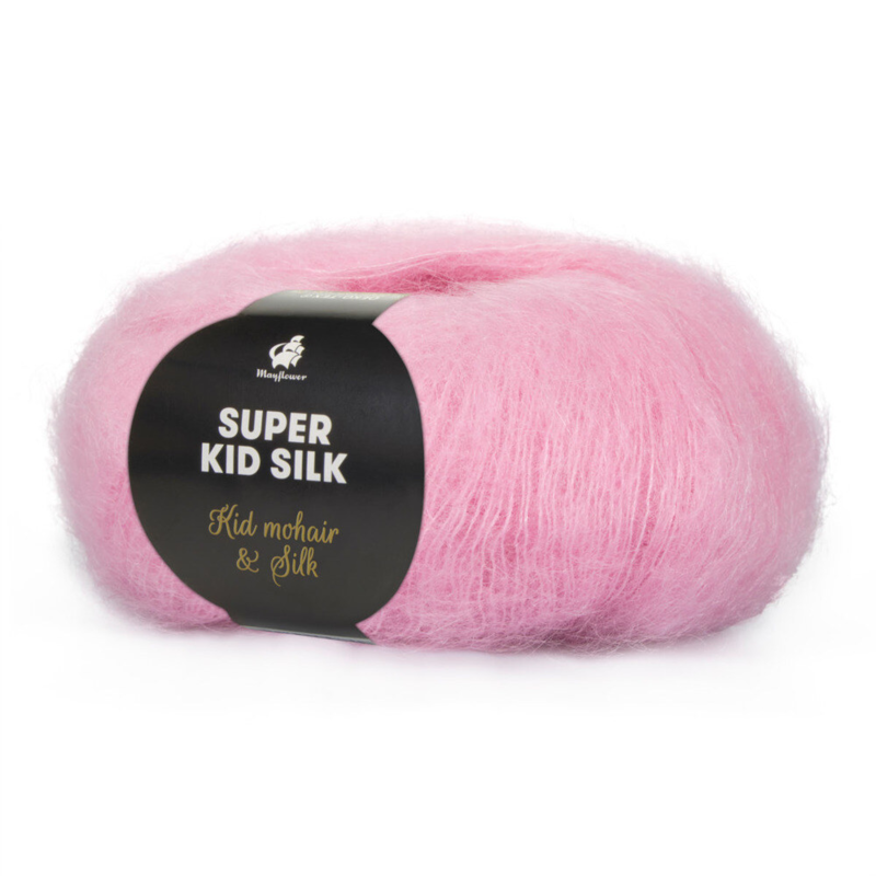 Mayflower Super Kid Silk 95 Vaaleanpunainen