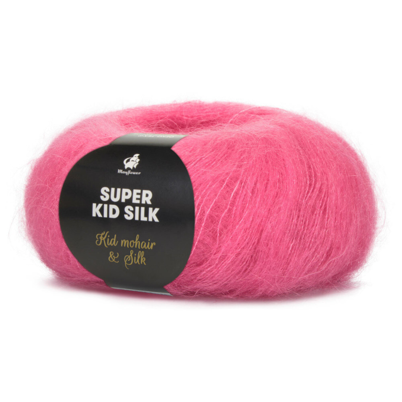 Mayflower Super Kid Silk 103 Keskikokoinen pinkki