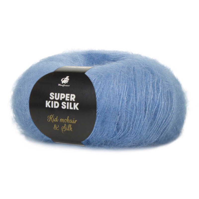 Mayflower Super Kid Silk 30 Vaaleansininen