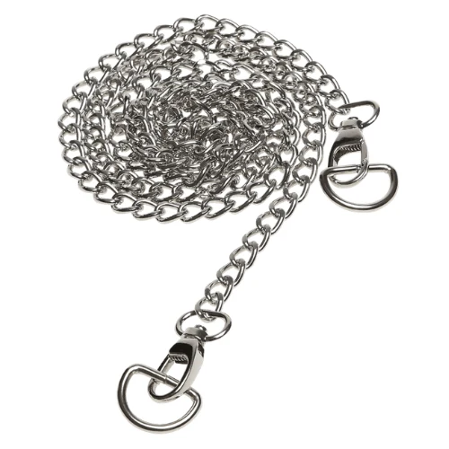 Go Handmade Laukun hihna Metalliketju, 120 cm Hopea