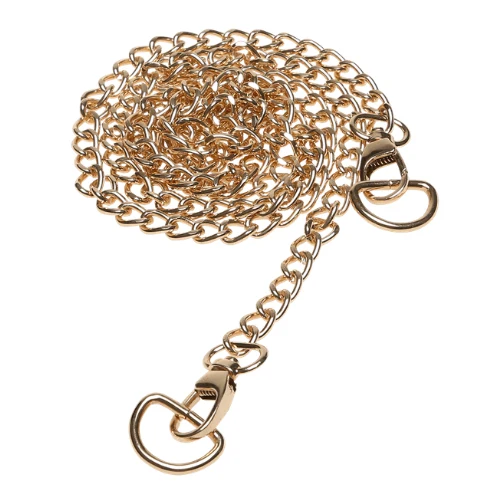 Go Handmade Laukun hihna Metalliketju, 120 cm Kulta