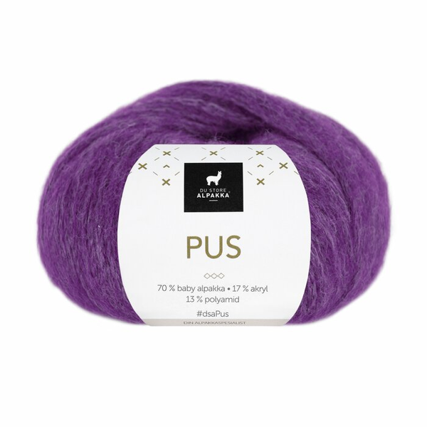 Du Store Alpakka Pus 4060 Purppura