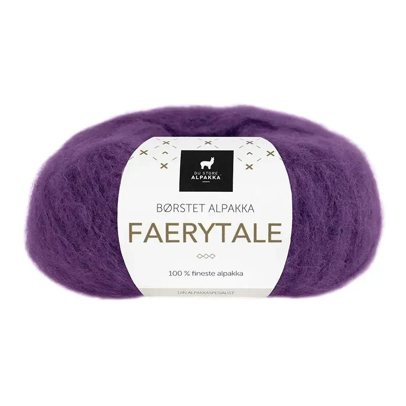 Du Store Alpakka Faerytale 709 Tumman violetti