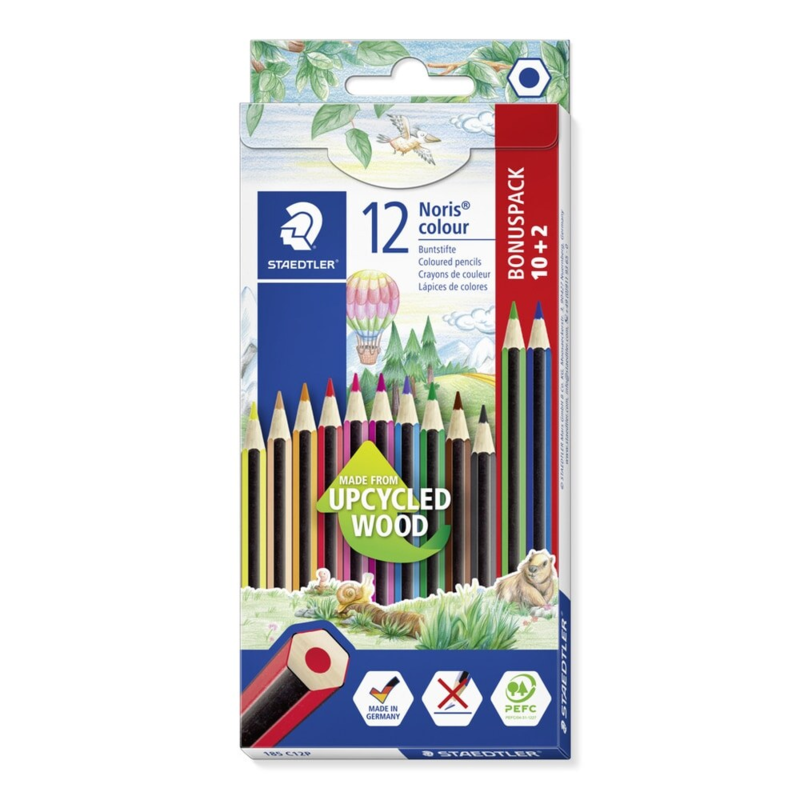 STAEDTLER Noris Club 185 Värikynät, 12 kpl