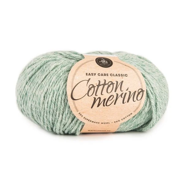 Mayflower Cotton Merino Classic 310 vihreä (sekoitus)