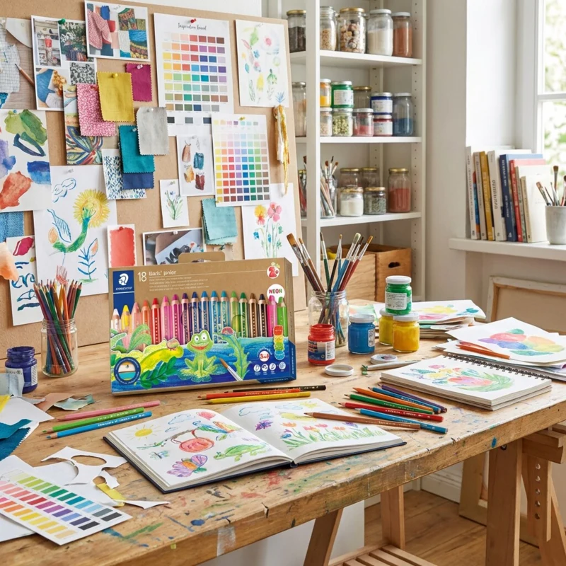 STAEDTLER Buddy 3-in-1 värikynät, 18 kpl – Pääkuva