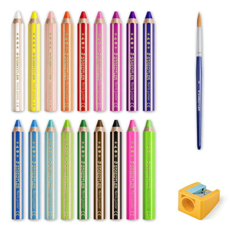 STAEDTLER Buddy 3-in-1 värikynät, 18 kpl – Sisältö