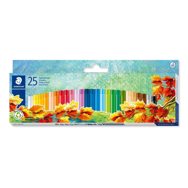 STAEDTLER Noris Club Oil pastellivärit, 25 kpl