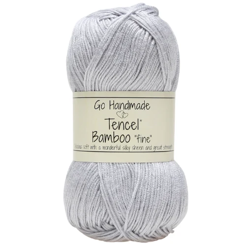 Go Handmade Tencel Bamboo 17384 Vaaleansininen
