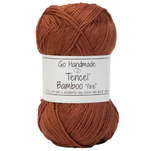 Go Handmade Tencel Bamboo 17476 Ruoste
