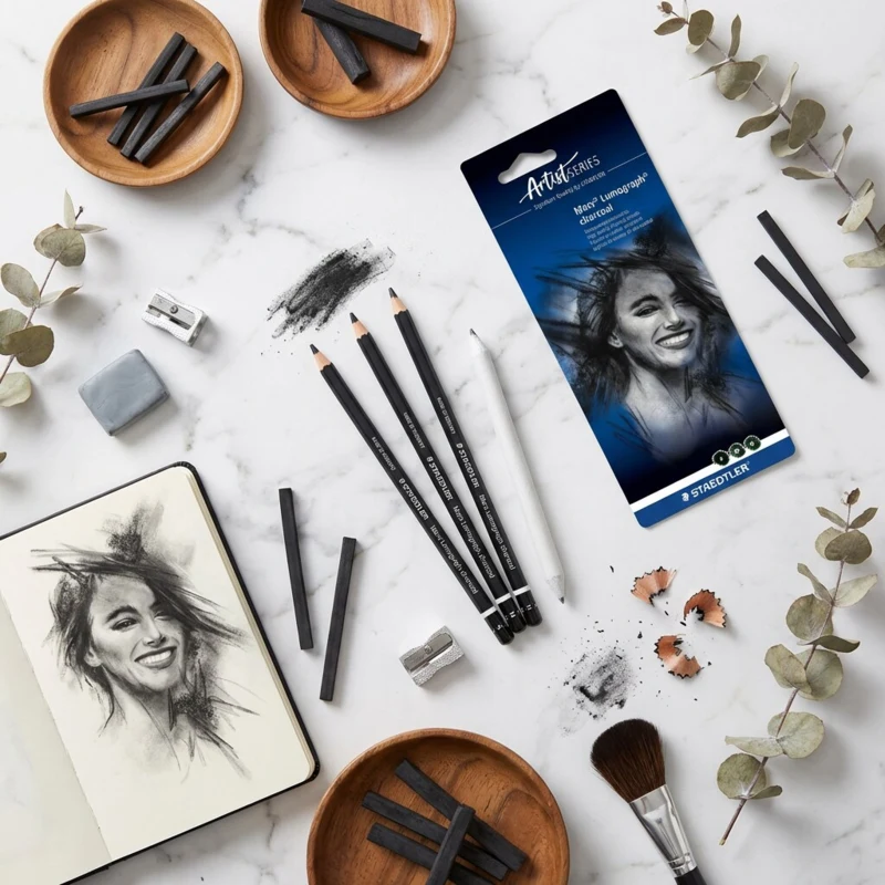 STAEDTLER mars lumografihiili & kanto, 3 + 1 kpl – Pääkuva