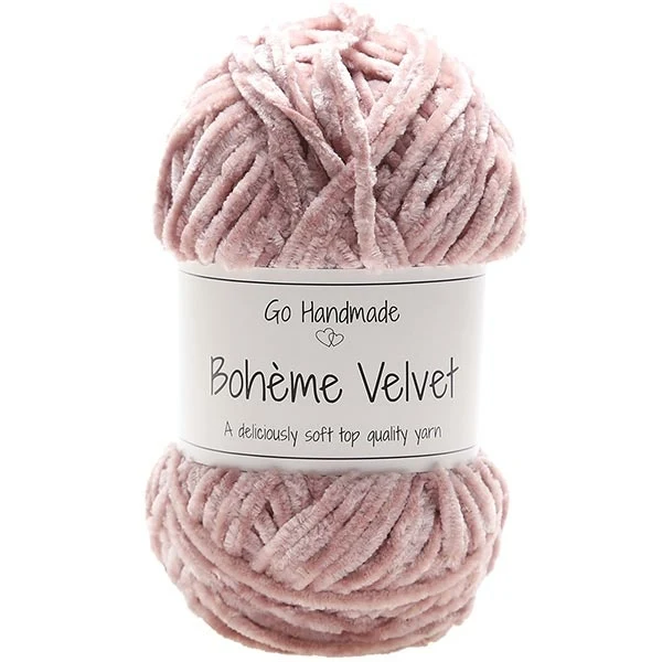 Go Handmade Bohéme Velvet Dobbelt 17631 Nude