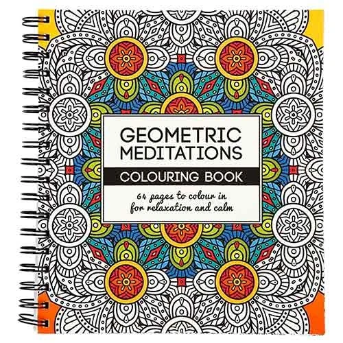 Malebog Geometric Meditations 19.5 x 23 cm, 64 sider