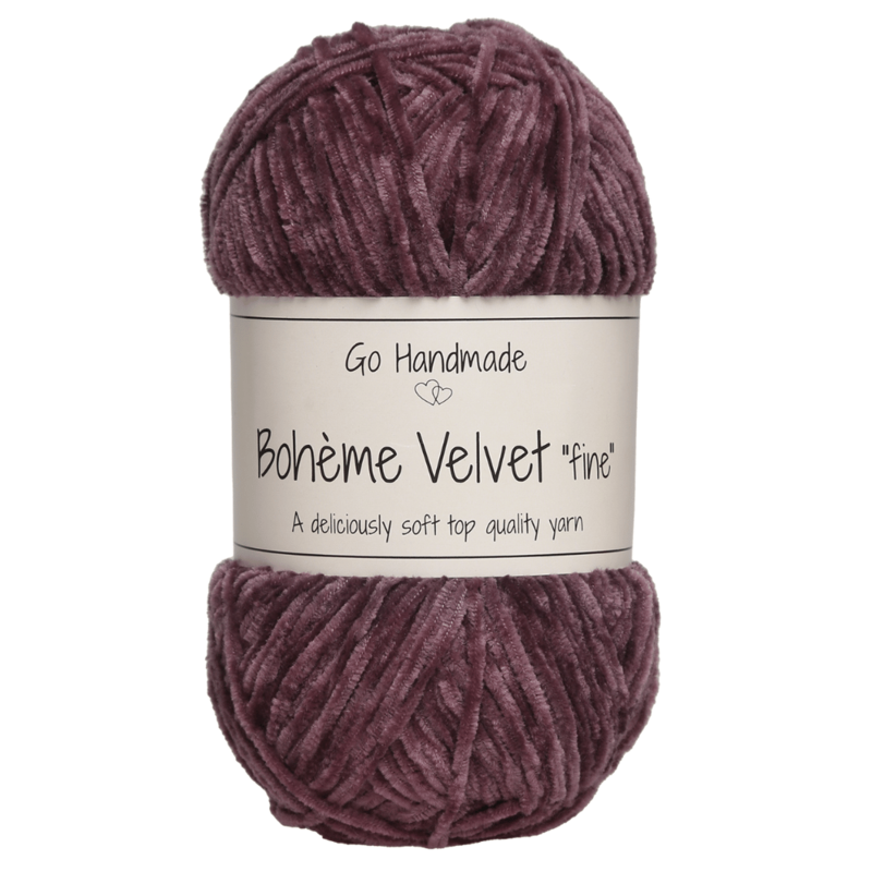 Go Handmade Bohème Velvet Fine 17680 Tumma laventeli