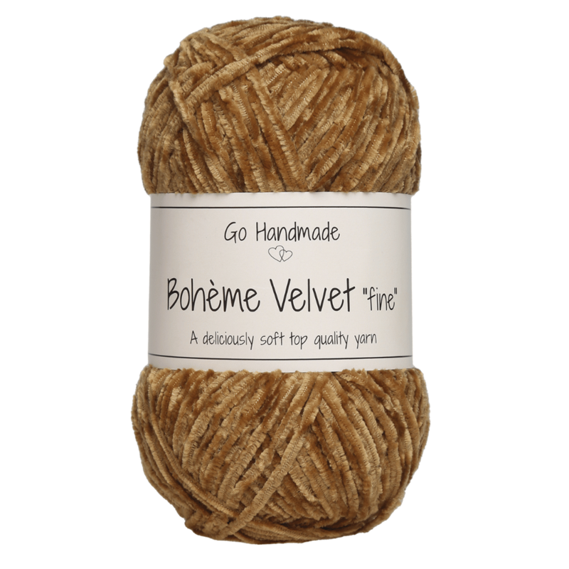 Go Handmade Bohème Velvet Fine 17613 Vintage curry