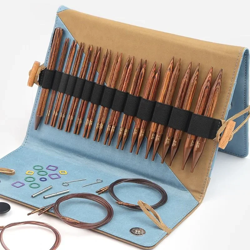 KnitPro Ginger Vaihdettavat Pyöröpuikot Deluxe 60/80/100 cm