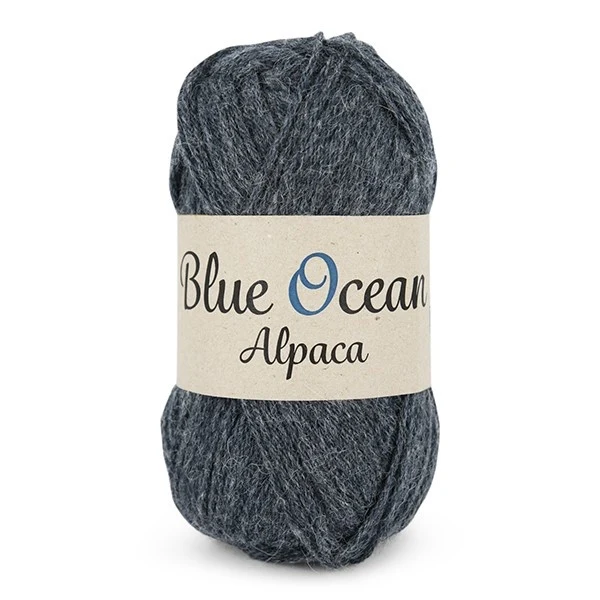 Svarta Fåret Blue Ocean Alpaca 68 Denimblå