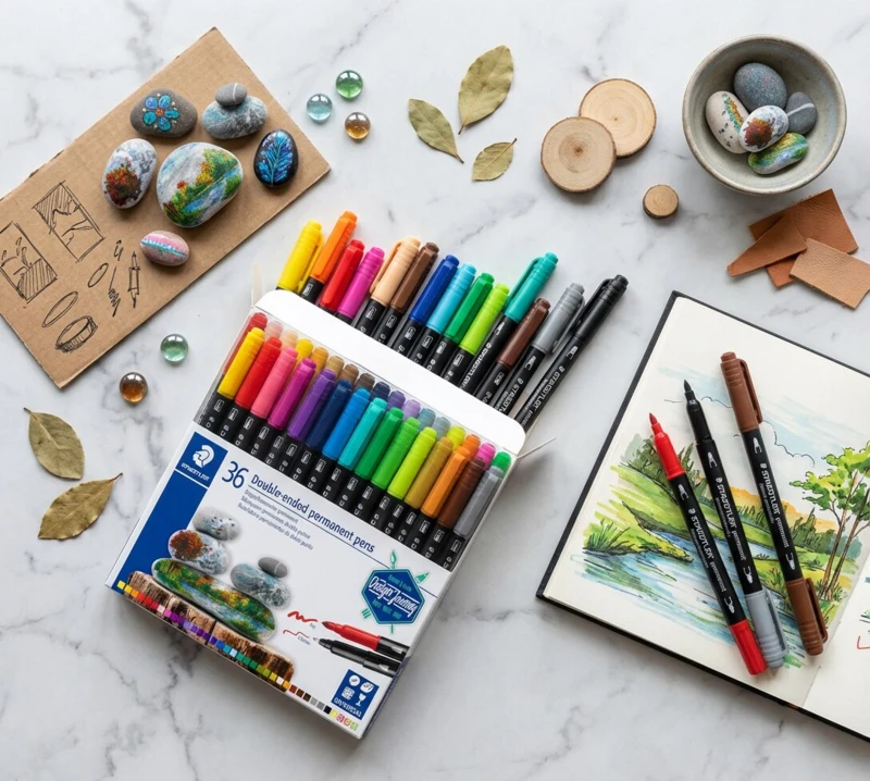 STAEDTLER Duotusser Permanente, 36 kpl – TB36