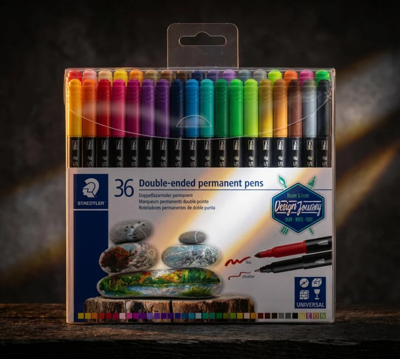 STAEDTLER Duotusser Permanente, 36 kpl – TB36