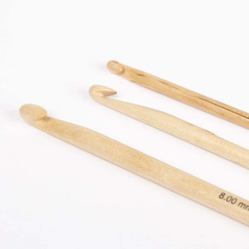 DROPS Basic Virkkuukoukut Puu 15 cm (5.50-10.00 mm)