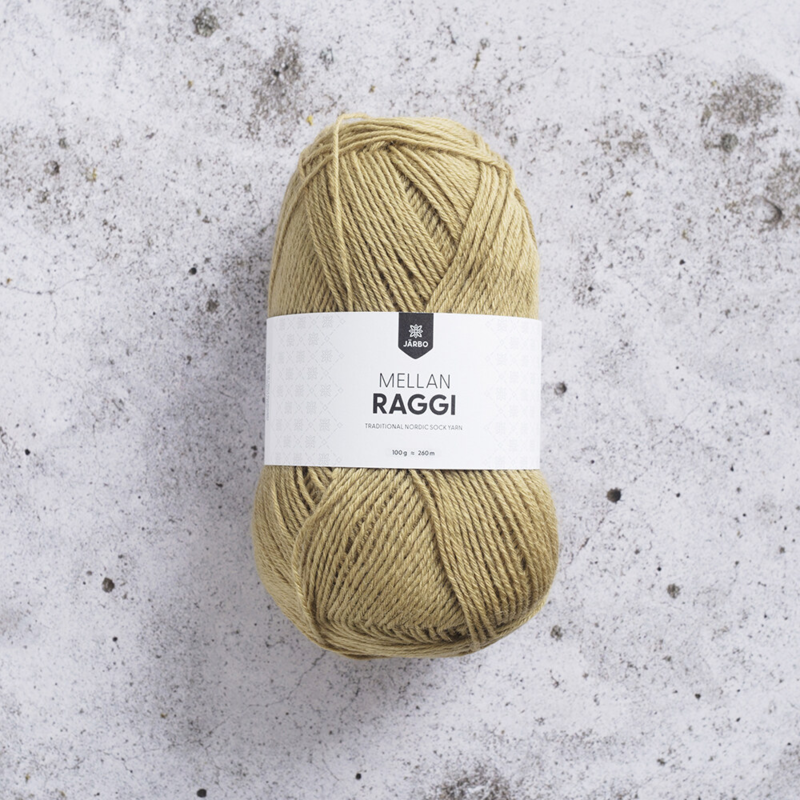 Järbo Mellanraggi 100g 28235 Light Olive