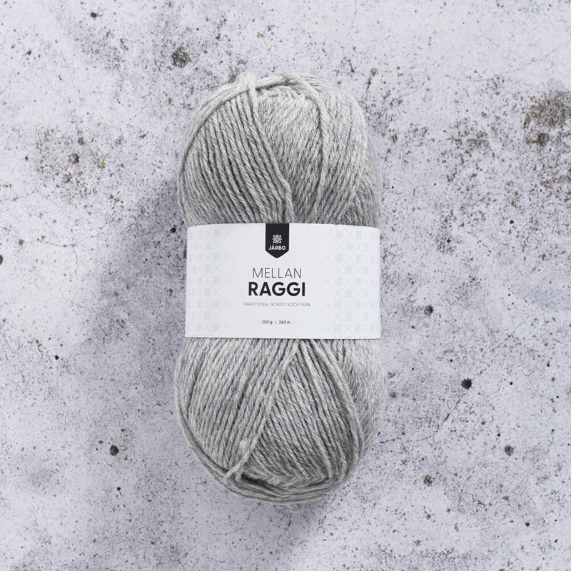 Järbo Mellanraggi 100g 28211 Light Grey