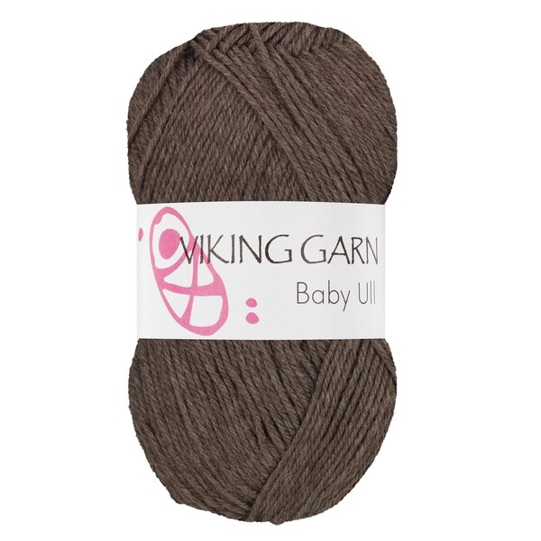 Viking Baby Ull 308 Ruskea