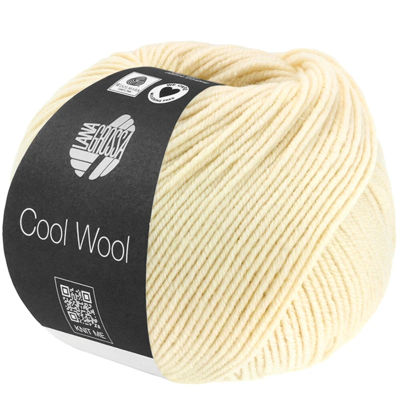 Lana Grossa Cool Wool 2126 Vaaleankeltainen