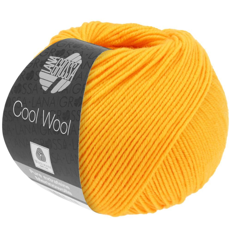 Lana Grossa Cool Wool 2085 Auringonkeltainen