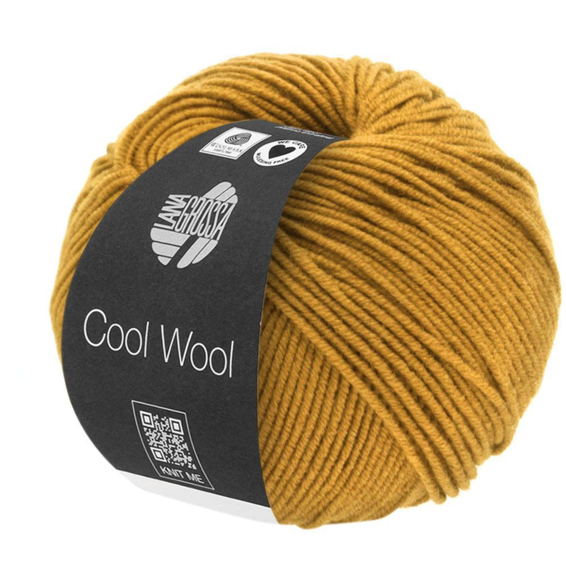 Lana Grossa Cool Wool 2035 Hunajankeltainen