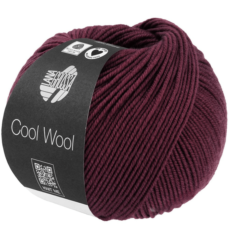 Lana Grossa Cool Wool 2118 Burgundi